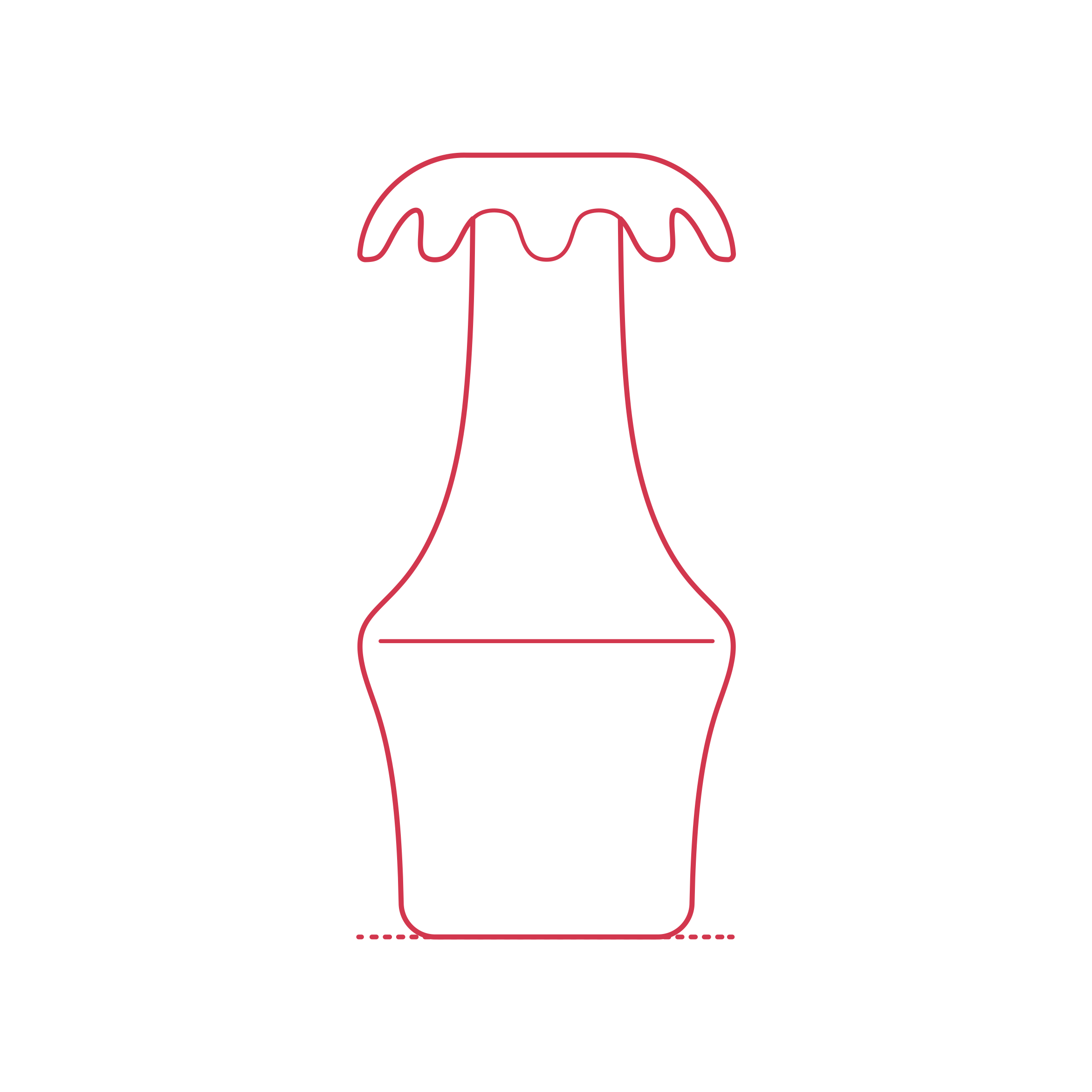 Objects Decorative Vases Ikea Karismatisk Vase Outline Svg File Free Vectors
